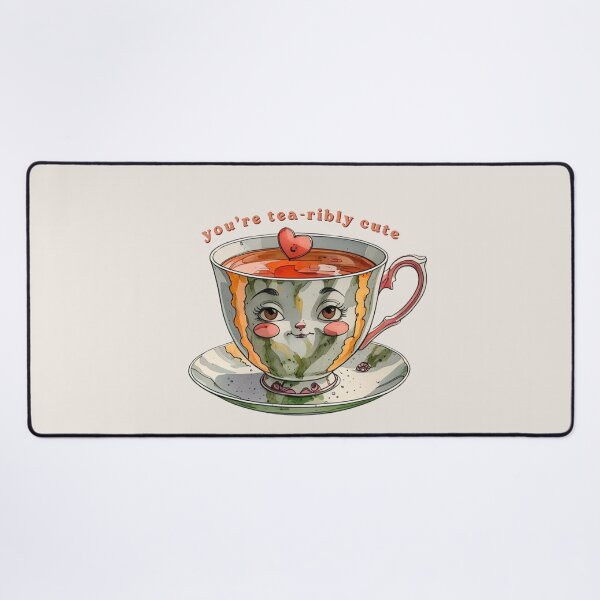 Item preview, You’re Tea-ribly Cute - Cute Pun | TeeHee Puns Funny Design designed and sold by TeeHee Puns.