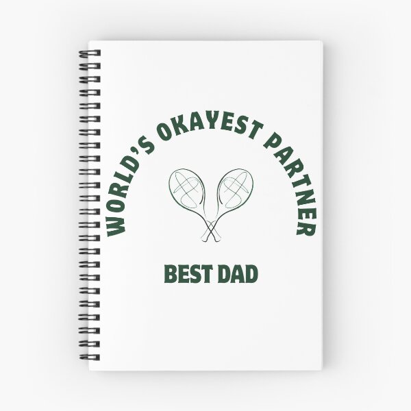 Item preview, World's Okayest Partner Best Dad - Funny Dad Gift designed and sold by RunningWhiskers.