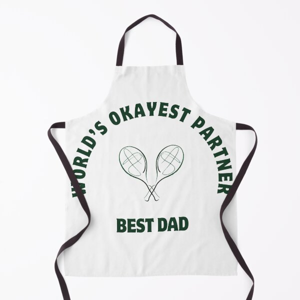 Item preview, World's Okayest Partner Best Dad - Funny Dad Gift designed and sold by RunningWhiskers.
