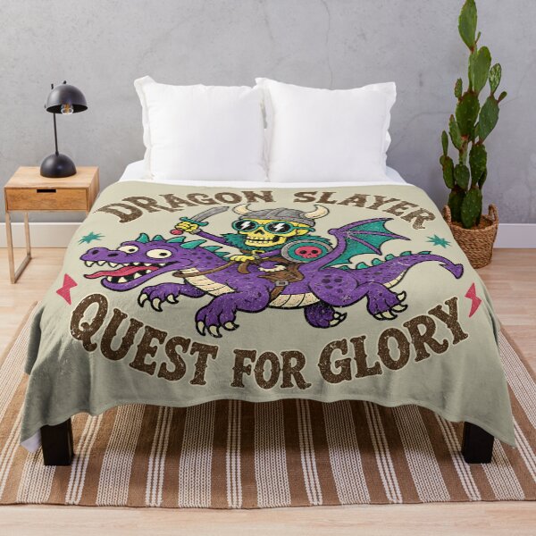 Item preview, Skeleton Warrior Riding Purple Dragon Fantasy designed and sold by AwesomeBeyondLimits.
