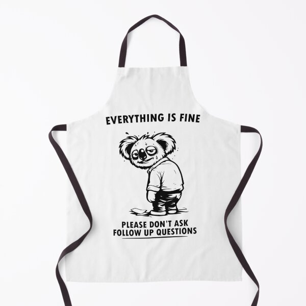 Item preview, Everything is Fine designed and sold by BackTime.