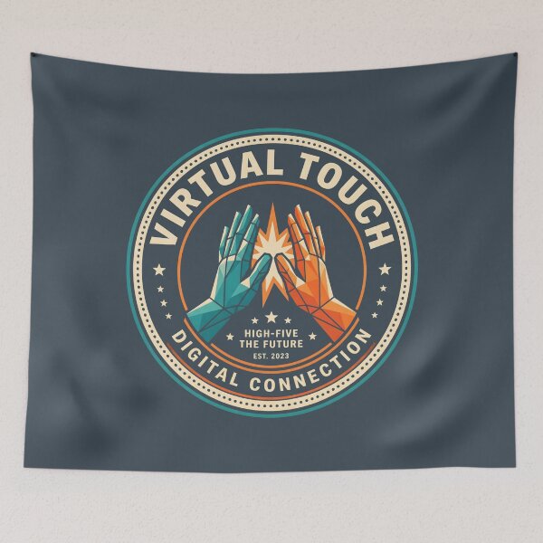 Item preview, Virtual Touch Digital Connection High Five Design designed and sold by SplashTastic.