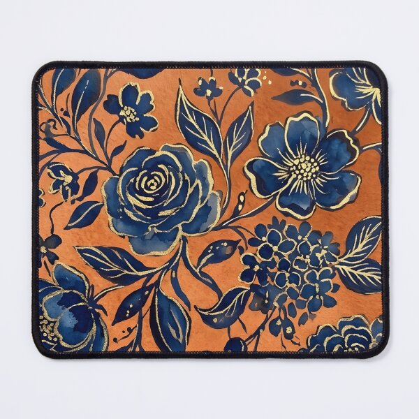 Item preview, Navy Floral designed and sold by GraphicsClub.