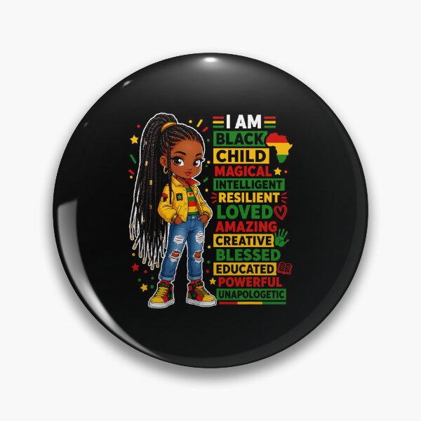 Item preview, Juneteenth Shirts Girls I Am Black Child African American designed and sold by Noctivyra.
