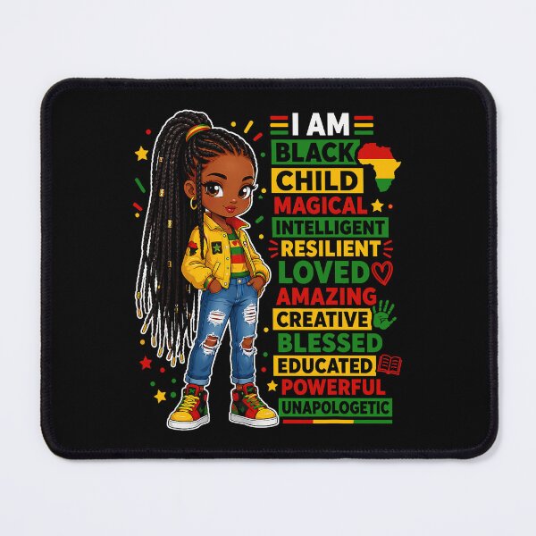 Item preview, Juneteenth Shirts Girls I Am Black Child African American designed and sold by Noctivyra.