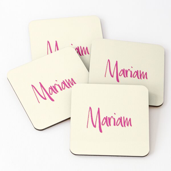 Item preview, MARIAM personalized type design designed and sold by CharlottePlaceArt.