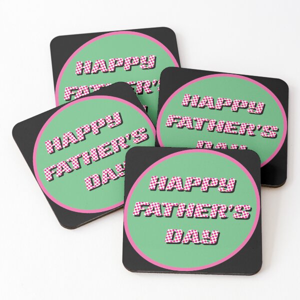 Item preview, Cheerful Father’s Day Pop/Op Art Typography designed and sold by cremedecolor.