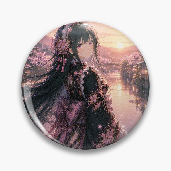Item preview, Sakura Bridge at Dawn designed and sold by Hidden Japan Coloring Book.