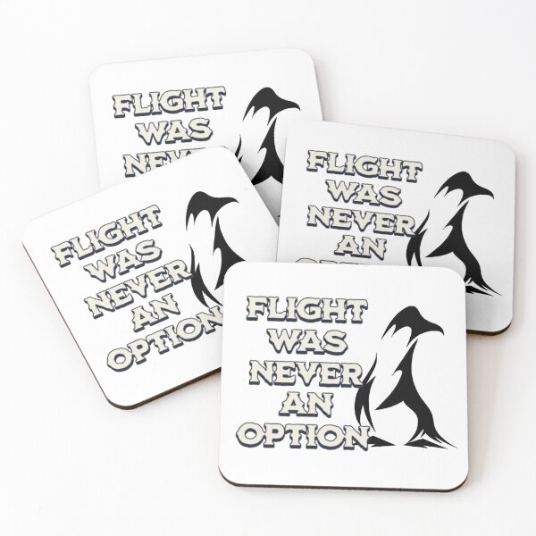 Item preview, Flight Was Never An Option Funny Penguin  designed and sold by TheEndDesign.