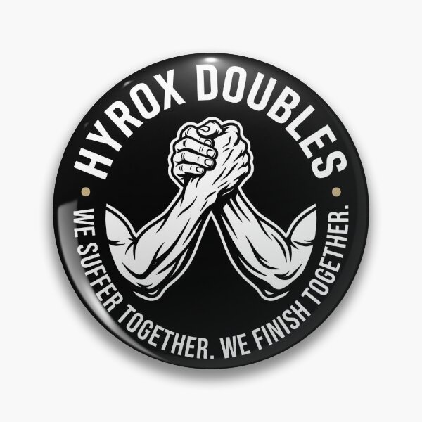 Item preview, Hyrox Doubles Partner Gym Workout Design designed and sold by SplashTastic.