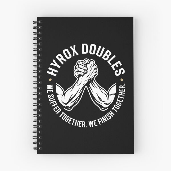 Item preview, Hyrox Doubles Partner Gym Workout Design designed and sold by SplashTastic.