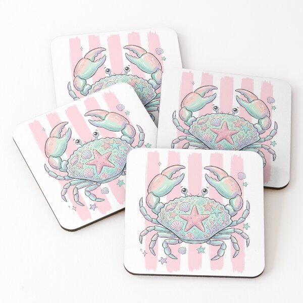 Item preview, Pink crab designed and sold by Tiny-Love ⭐⭐⭐⭐⭐.