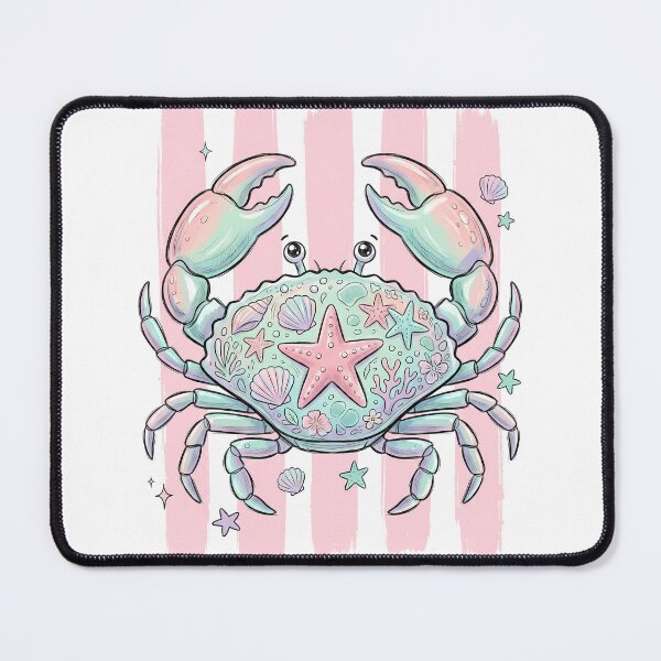 Item preview, Pink crab designed and sold by Tiny-Love ⭐⭐⭐⭐⭐.