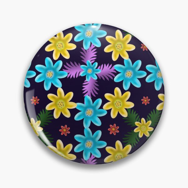 Item preview, Colorful Folk Art Floral Pattern designed and sold by HopeAndHustle.