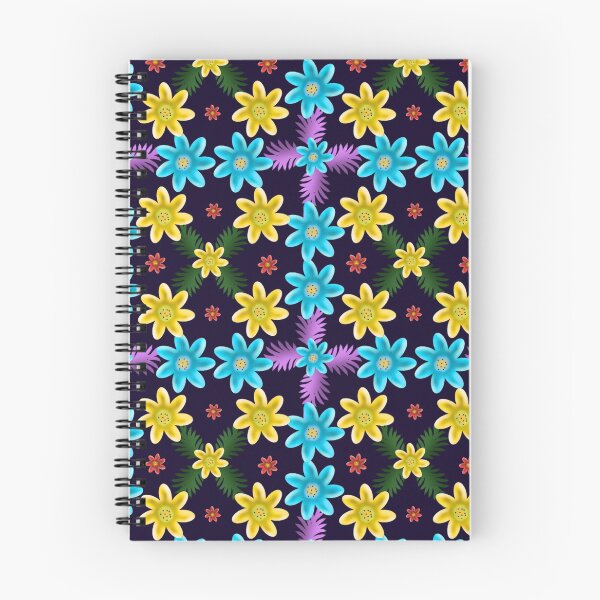 Item preview, Colorful Folk Art Floral Pattern designed and sold by HopeAndHustle.