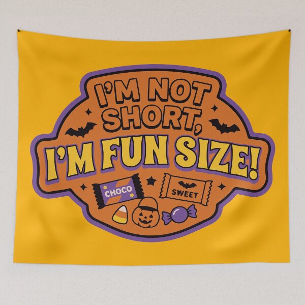 Item preview, I'm Not Short, I'm Fun Size! - Halloween Themed Shirt designed and sold by ShirtRemarks.