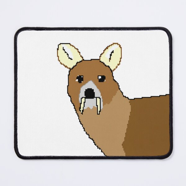 Item preview, Staring Water Deer Pixel Art (Vampire Deer) designed and sold by Pixel Animal.