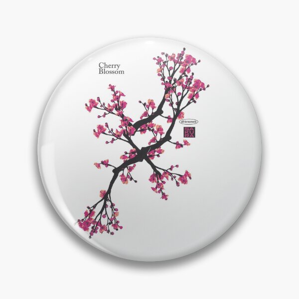 Item preview, Cherry Blossom Sakura Branch Botanical Aesthetic Classic T-Shirt designed and sold by Animalfacts002.
