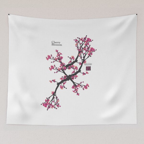 Item preview, Cherry Blossom Sakura Branch Botanical Aesthetic Classic T-Shirt designed and sold by Animalfacts002.