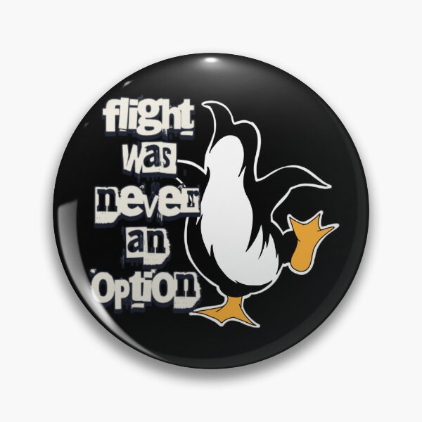 Item preview, Flight Was Never An Option Funny Penguin  designed and sold by TheEndDesign.