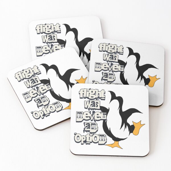 Item preview, Flight Was Never An Option Funny Penguin  designed and sold by TheEndDesign.