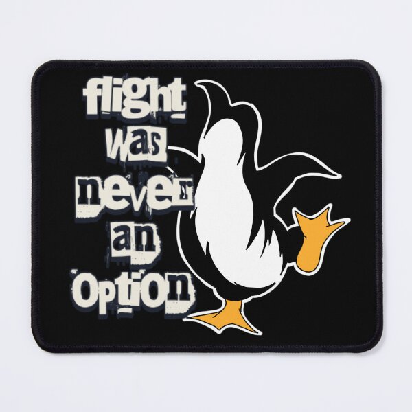 Item preview, Flight Was Never An Option Funny Penguin  designed and sold by TheEndDesign.
