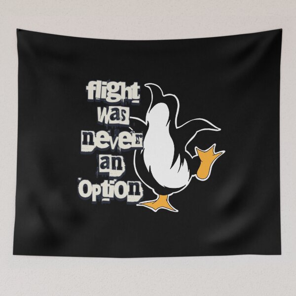 Item preview, Flight Was Never An Option Funny Penguin  designed and sold by TheEndDesign.