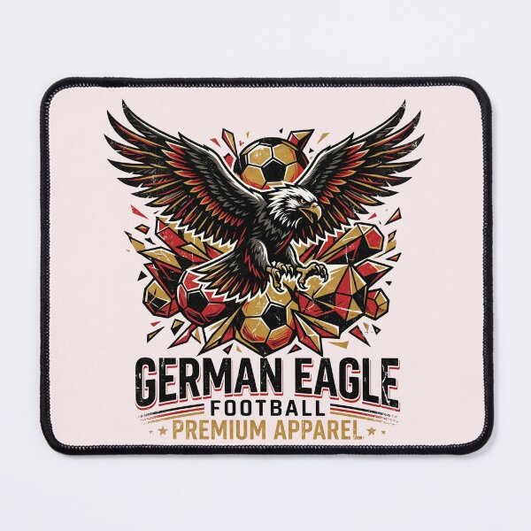 Item preview, German Eagle Football Wings — Premium Apparel Black Gold Design designed and sold by David Mateo ArtWorks.