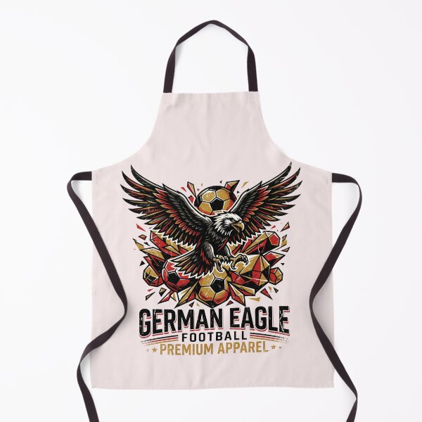 Item preview, German Eagle Football Wings — Premium Apparel Black Gold Design designed and sold by David Mateo ArtWorks.