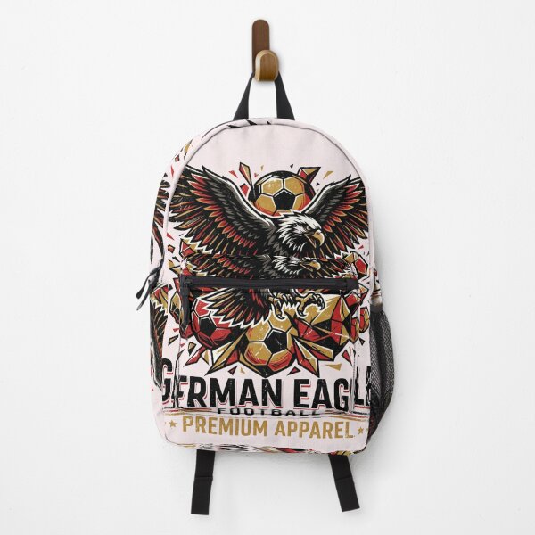Item preview, German Eagle Football Wings — Premium Apparel Black Gold Design designed and sold by David Mateo ArtWorks.