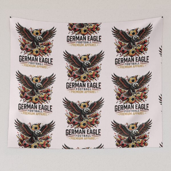 Item preview, German Eagle Football Wings — Premium Apparel Black Gold Design designed and sold by David Mateo ArtWorks.