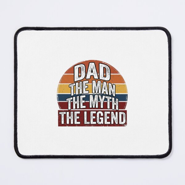 Item preview, Dad The Man The Myth The Legend Retro T-Shirt Design designed and sold by Ponsak.