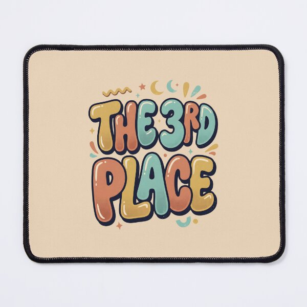 Item preview, The 3rd Place Retro 90s Typography designed and sold by SplashTastic.
