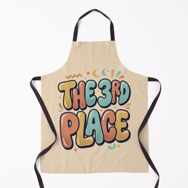 Item preview, The 3rd Place Retro 90s Typography designed and sold by SplashTastic.