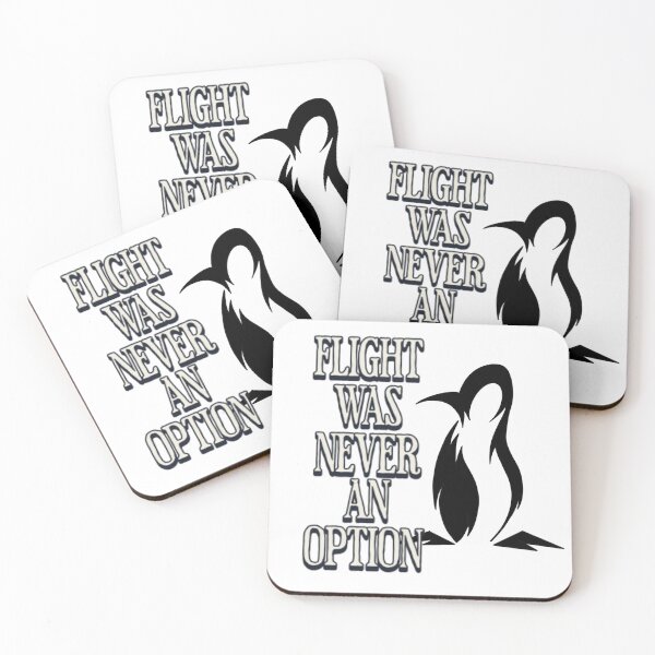 Item preview, Flight Was Never An Option Funny Penguin  designed and sold by TheEndDesign.