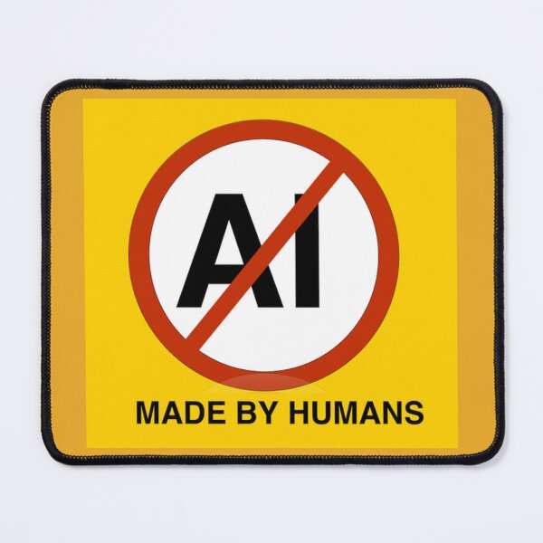 Item preview, No AI Made By Humans Graphic designed and sold by Donnahuntriss.