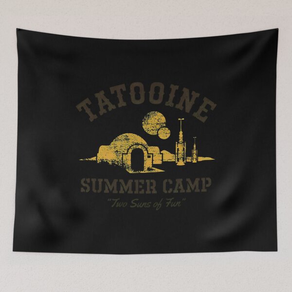 Item preview, Desert Camp Retro Vacation Graphic Print designed and sold by MiniStars9897.