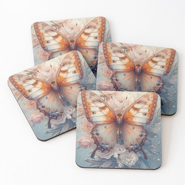 Item preview, Colorful butterfly spreading its wings designed and sold by Art70shop.