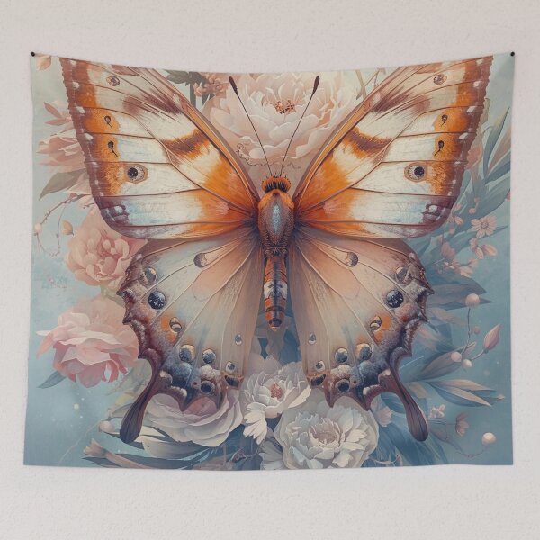 Aperçu de l'œuvre Papillon coloré qui déploie ses ailes créée et vendue par Art70shop.