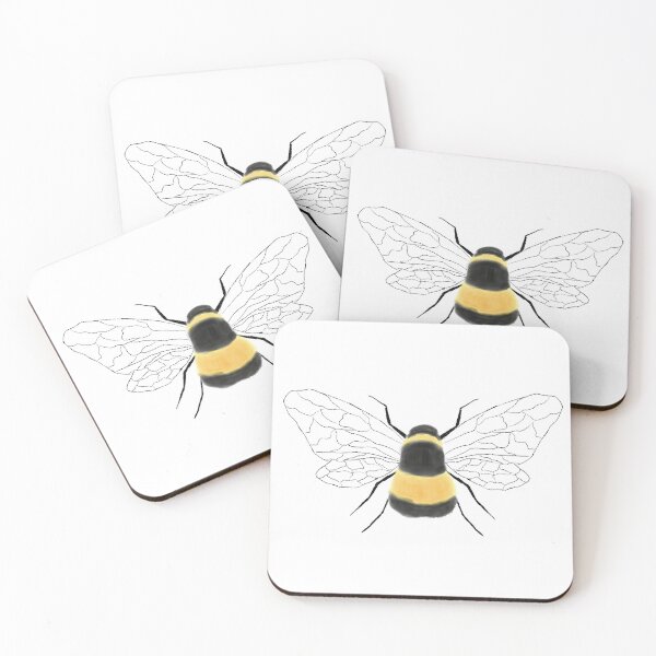 Item preview, Just a fluffy little bee designed and sold by EaselWeaselART.