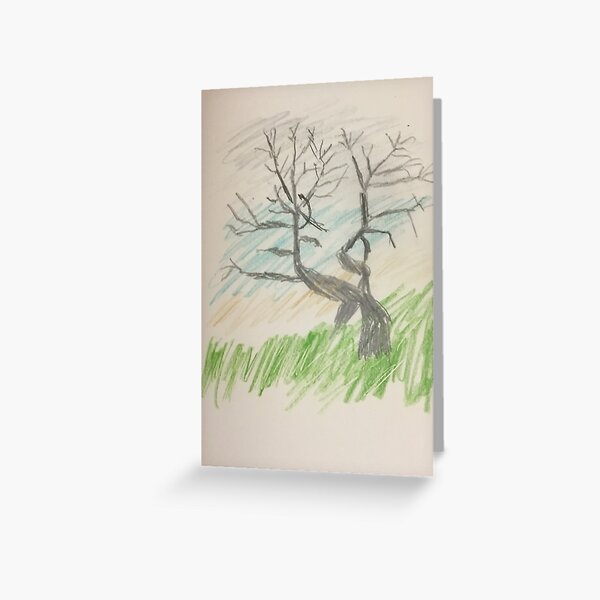Diva tree Greeting Card
