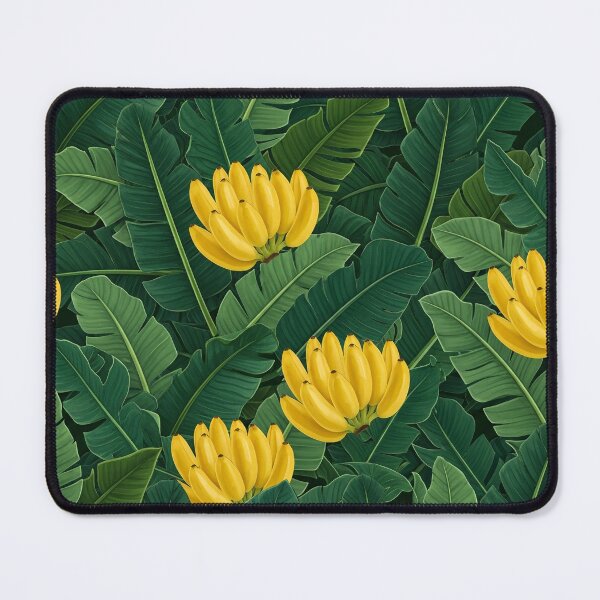 Item preview, Tropical Paradise: Seamless Banana Leaf & Fruit Pattern designed and sold by krazzyremo.