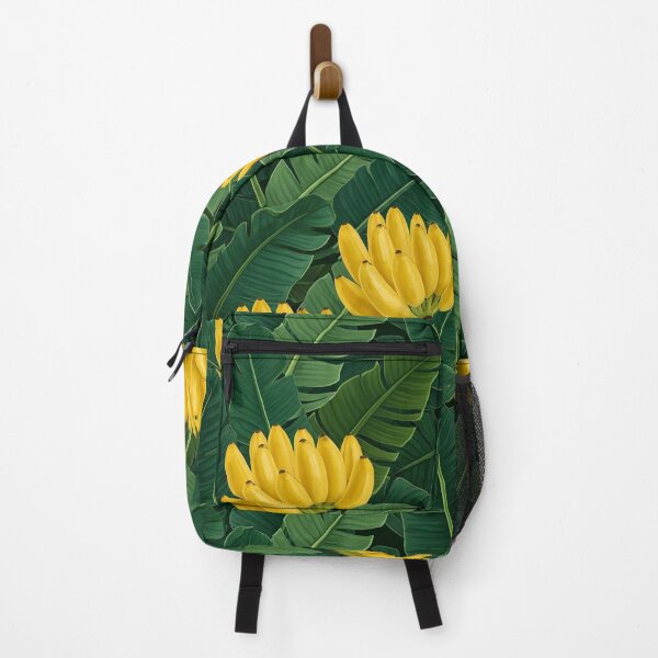 Item preview, Tropical Paradise: Seamless Banana Leaf & Fruit Pattern designed and sold by krazzyremo.