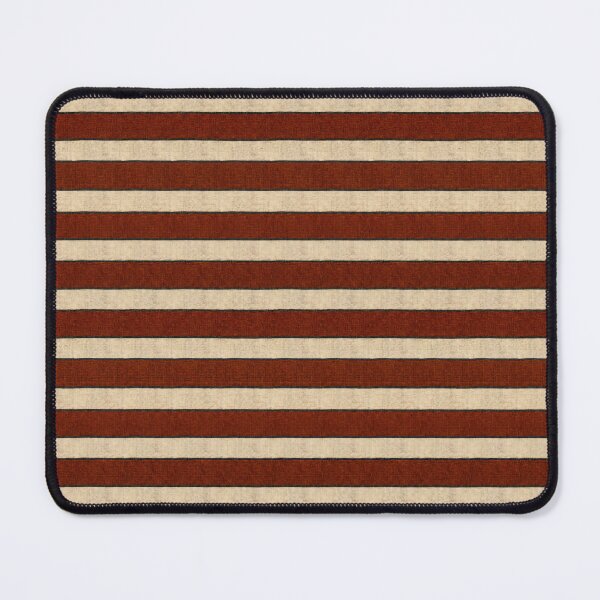 Item preview, Earthy Orange Horizontal Stripe Linen Pattern designed and sold by SplashTastic.