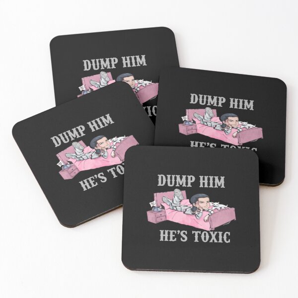 Item preview, Toxic Relationship Statement Cute Bed Art designed and sold by MiniStars9897.