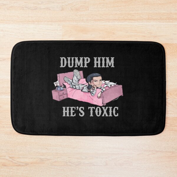 Item preview, Toxic Relationship Statement Cute Bed Art designed and sold by MiniStars9897.