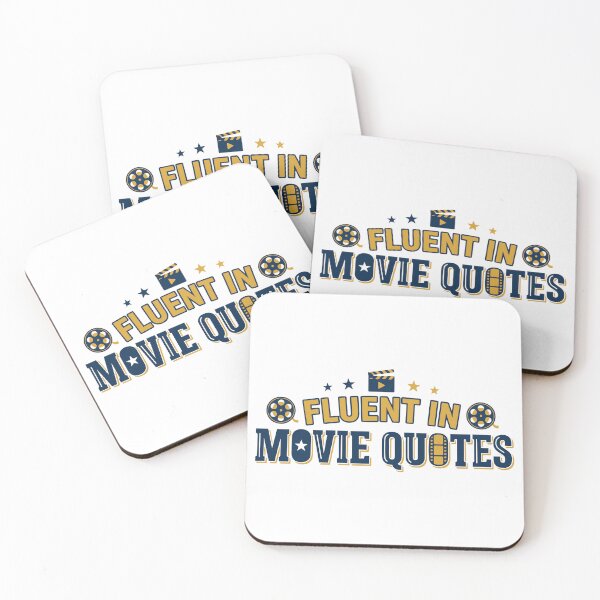 Item preview, Fluent in Movie Quotes designed and sold by ShirtRemarks.