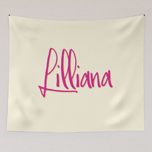 Item preview, LILLIANA personalized type design designed and sold by CharlottePlaceArt.
