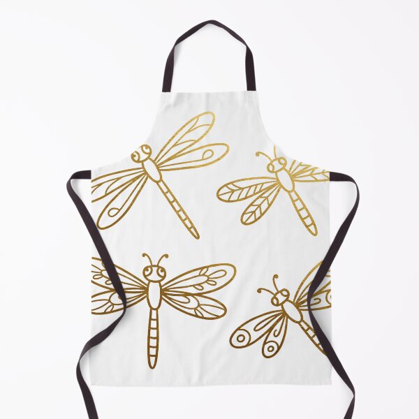 Item preview, 4 Dragonflies Decal - Doodle, Gold designed and sold by 21 Dragonflies.