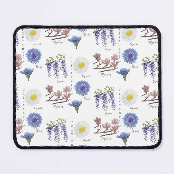 Item preview, Daisy, wisteria, magnolias and blueberries designed and sold by Les illustrations d'Adėle L..